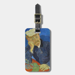Dr Paul Gachet vid Vincent Van Gogh den 2nd Bagagebricka