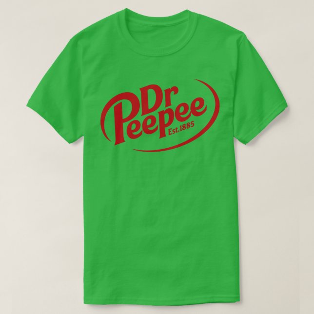 Dr Peepee T Shirt (Design framsida)