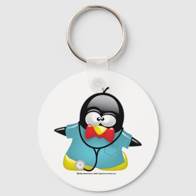Dr Penguin Nyckelring (Framsida)