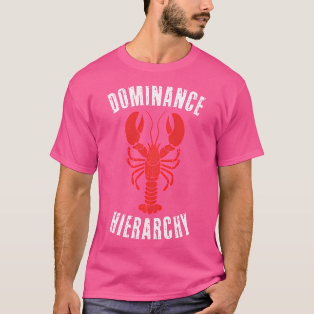 Dr Peterson Shirt Dominance Hierarchy Lobster 12 R T (Framsida)