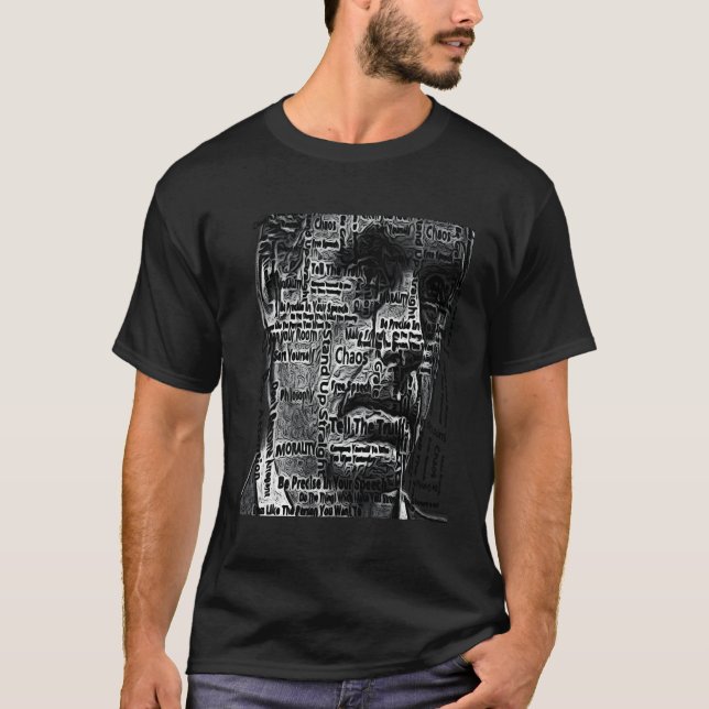 Dr Peterson T-Shirt-Ord Shirt Gift Idea T (Framsida)