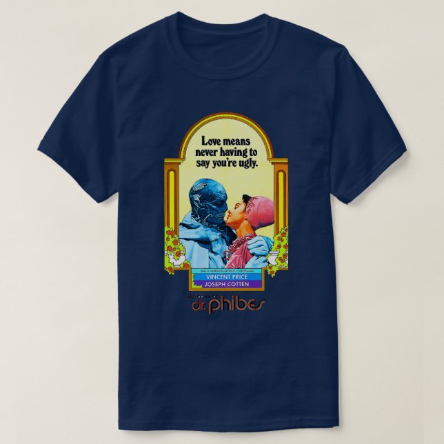 Dr Phibes Poster T Shirt (Design framsida)