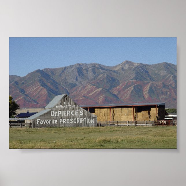 Dr Pierce's Barn Poster (Framsidan)