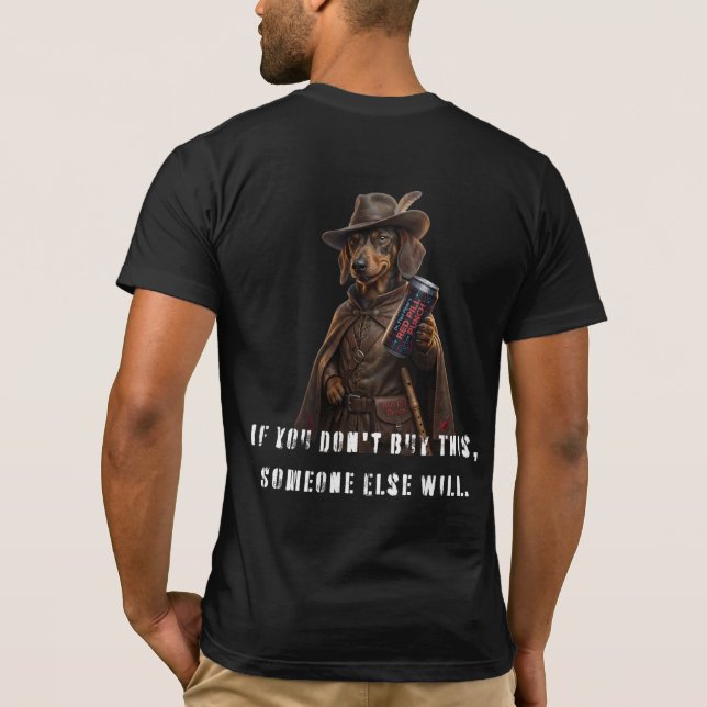 Dr. Piper, "Ta punchen" T Shirt (Baksida)