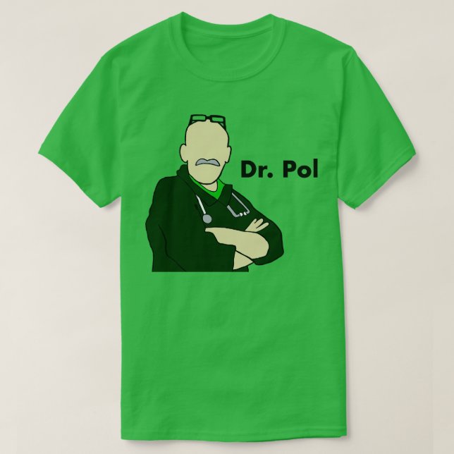 Dr. POL T Shirt (Design framsida)