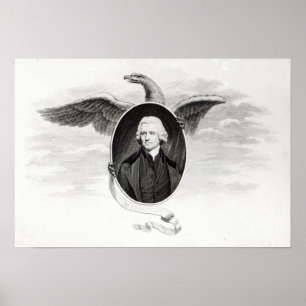 Dr. Priestley, illustration från filosofer Poster