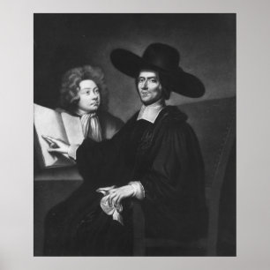 Dr Richard Busby graved av James Masson Poster
