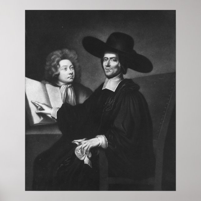 Dr Richard Busby graved av James Masson Poster (Framsidan)