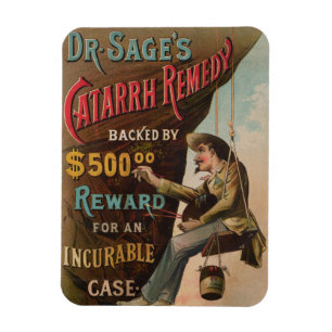 Dr Sages Catarrh Remedy Magnet
