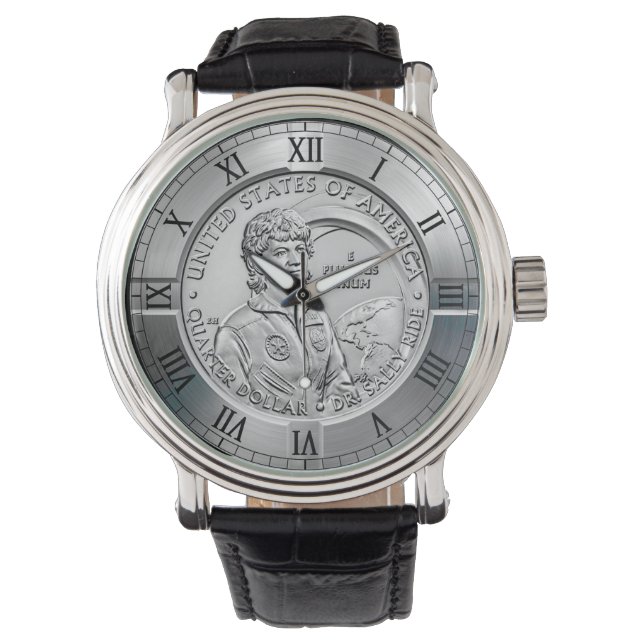 Dr Sally Ride ~ Womens Quarter ~ 2022` Armbandsur (Framsida)