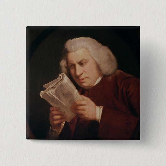 Dr. Samuel Johnson 1775 Knapp (Framsida)