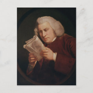 Dr Samuel Johnson 1775 Vykort