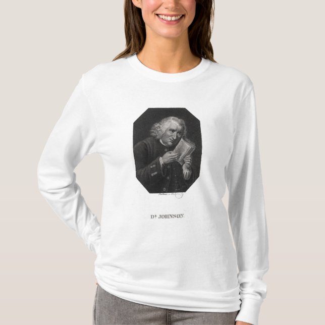 Dr. Samuel Johnson Tee Shirt (Framsida)