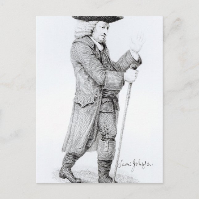 Dr Samuel Johnson Vykort (Framsida)