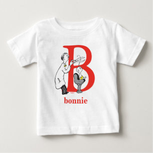 Dr. Seuss ABC: Bokstav B - Röd Lägg till ditt na T Shirt