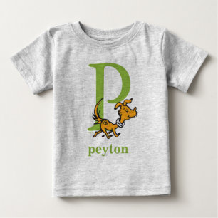 Dr. Seuss ABC: Bokstav P - Grön Lägg till ditt n T-shirt