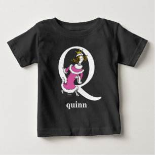 Dr. Seuss ABC: Bokstav Q - Vit Lägg till ditt na Tee Shirt