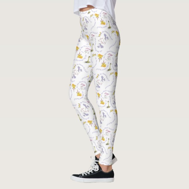 Dr. Seuss "Åh, de platser du ska gå!" Leggings (Vänster)