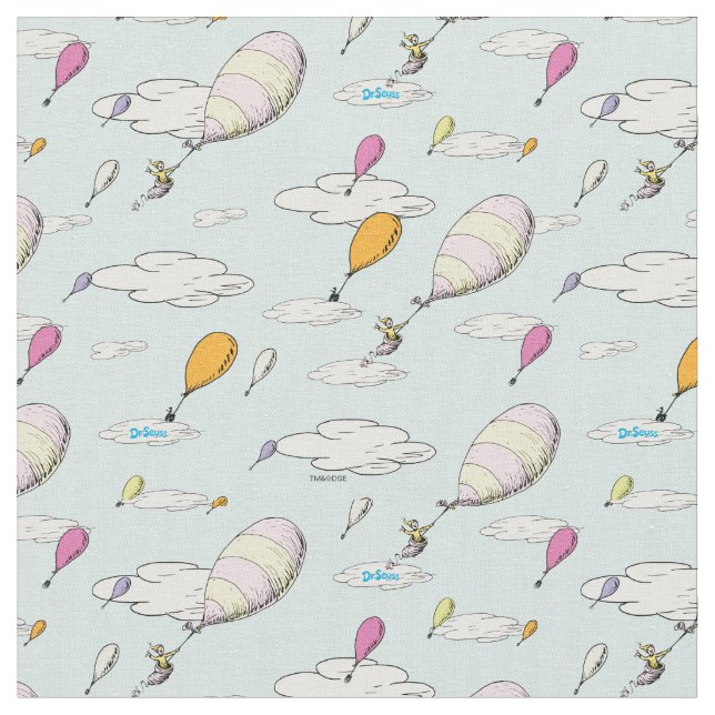 Dr Seuss | Åh, Ställen du kommer att gå! Tyg (Närbild)