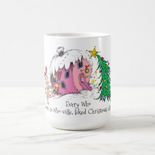 Dr Seuss   Alla i WHO-ville gillade Christma Kaffemugg