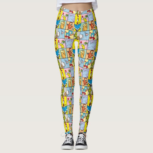 Dr Seuss | Artiklar, grafik Leggings (Framsida)