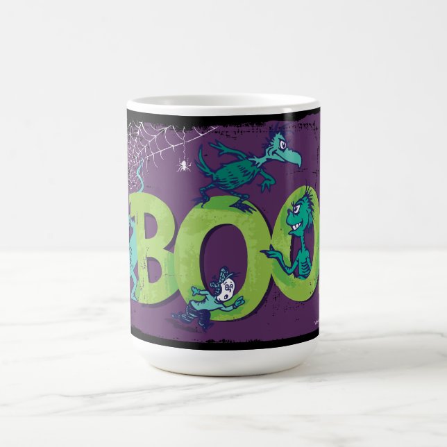 Dr. Seuss | BOO! Halloween-grafik Kaffemugg (Center)