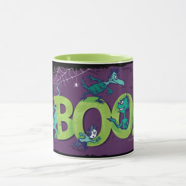 Dr Seuss | BOO! Halloween-grafik Mugg (Center)