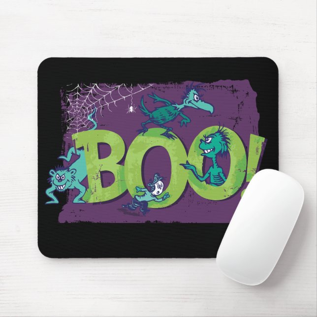 Dr Seuss | BOO! Halloween-grafik Musmatta (Med mus)
