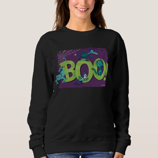 Dr Seuss | BOO! Halloween-grafik T Shirt (Framsida)