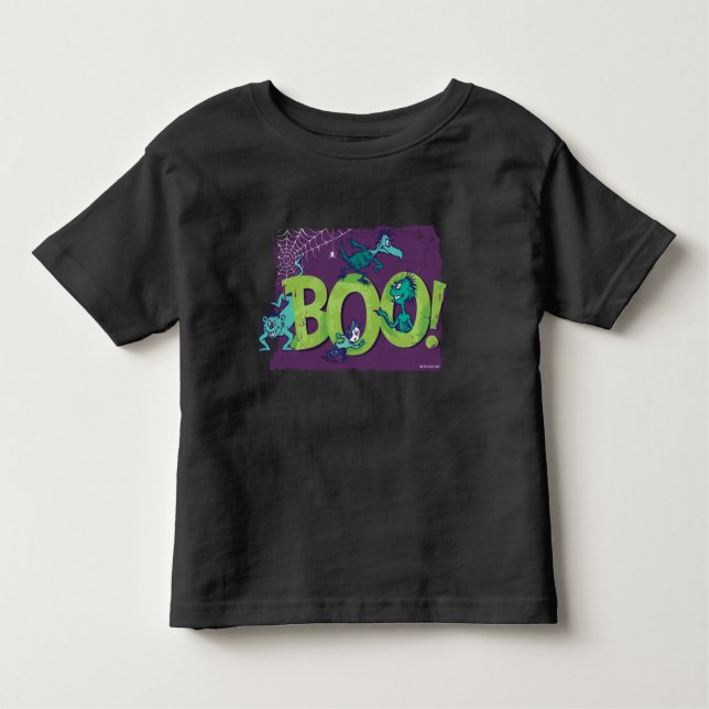 Dr Seuss | BOO! Halloween-grafik T Shirt (Framsida)