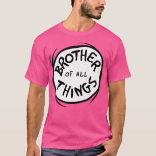 Dr. Seuss Brother of All Sak Emblem Färg Opti T Shirt