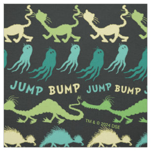 Dr. Seuss   "Bump Jump" Halloween-mönster Tyg