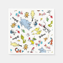 Dr Seuss Character Confetti | BARNS FÖDELSEDAG Pappersservett