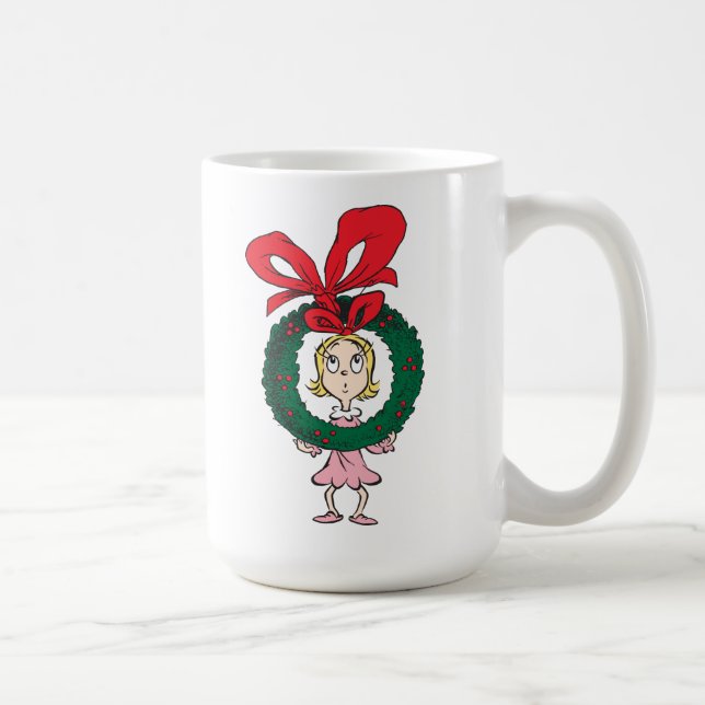 Dr Seuss | Cindy-Lou Vem - andedräkt Kaffemugg (Höger)