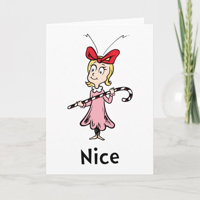 Dr Seuss | Cindy-Lou Vem är Nice Kort (Framsida)