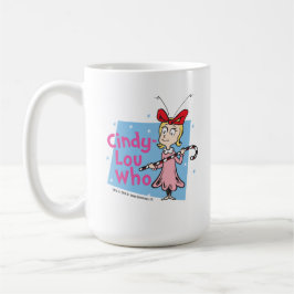 Dr Seuss | Cindy-Lou Vem - Candy cane Kaffemugg