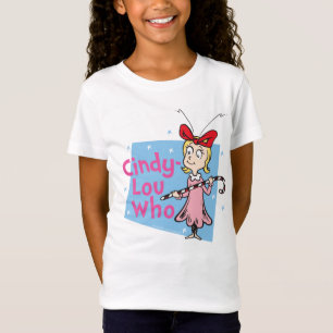 Dr Seuss Cindy-Lou Vem - Candy cane Tee Shirt