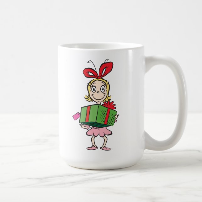 Dr Seuss | Cindy-Lou Vem - Holding Present Kaffemugg (Höger)