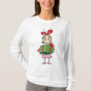 Dr Seuss   Cindy-Lou Vem - Holding Present T-shirt