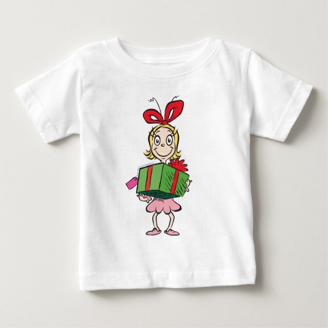 Dr Seuss | Cindy-Lou Vem - Holding Present Tee (Framsida)