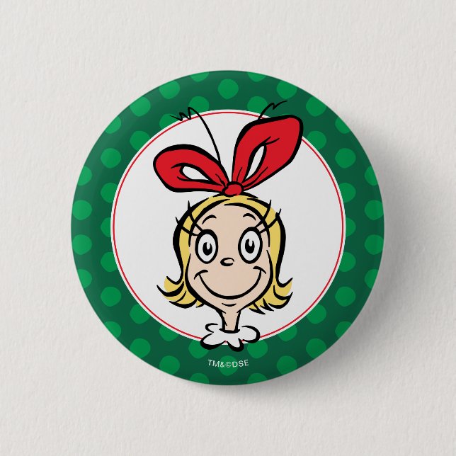 Dr. Seuss | Cindy-Lou Who är snäll Knapp (Framsida)