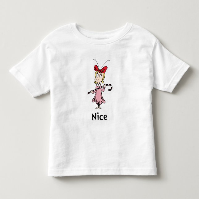 Dr. Seuss | Cindy-Lou Who är snäll T Shirt (Framsida)
