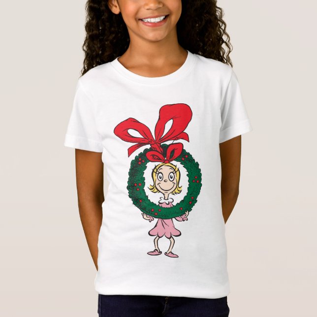 Dr. Seuss | Cindy-Lou Who - Krans Tröja (Framsida)