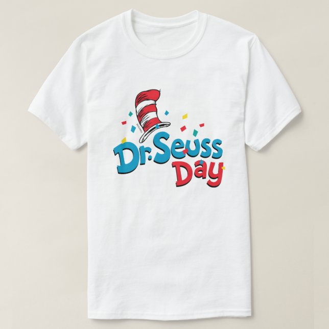 Dr Seuss Day | Konfetti T Shirt (Design framsida)