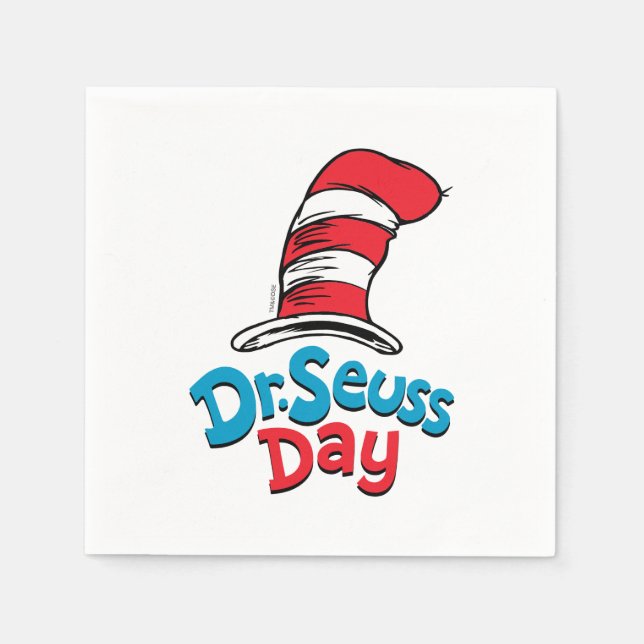Dr Seuss Day Pappersservett (Framsidan)