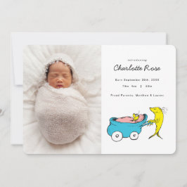 Dr Seuss | En fisk - Meddelande om flickfödelse