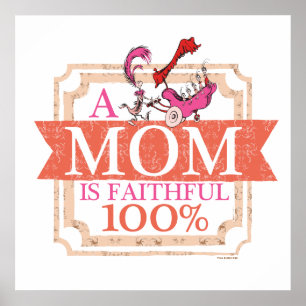 Dr. Seuss En mamma är 100% trogen Poster