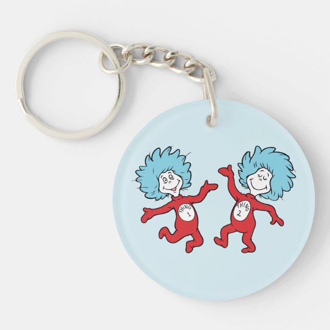 Dr. Seuss Figuren Thing 1 och Thing 2 (Framsidan)