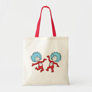 Dr. Seuss Figuren Thing 1 och Thing 2 Tygkasse