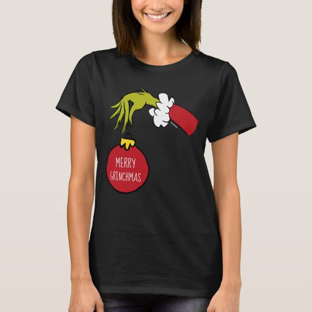 Dr. Seuss | God Grinchjul T Shirt (Framsida)